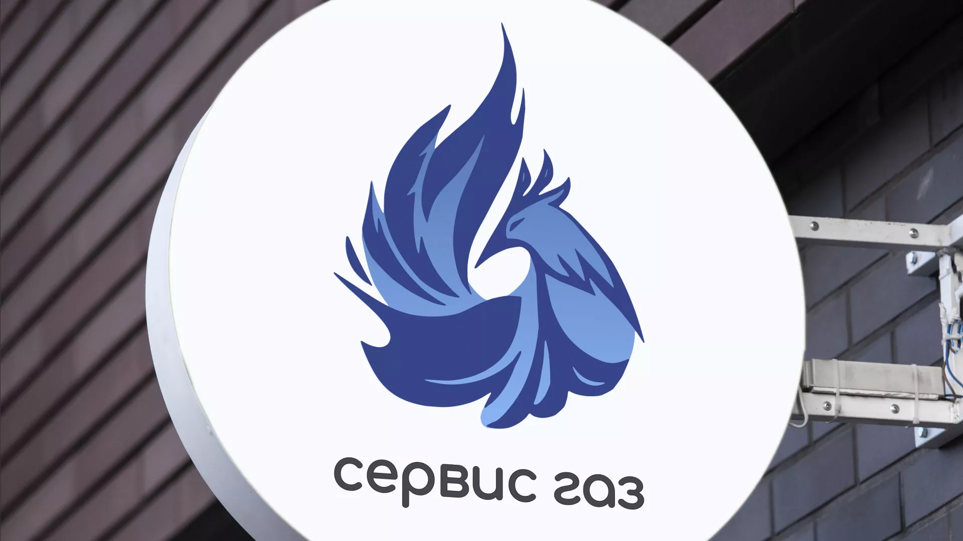 Создание логотипа «Сервис газ» в Мещовске