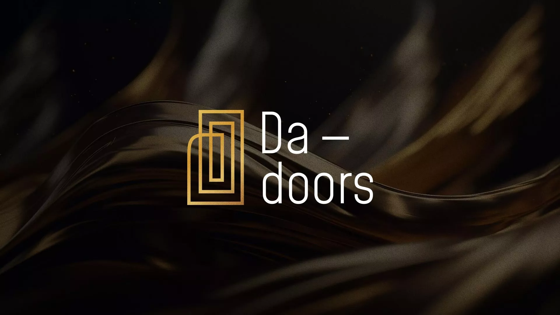 Разработка логотипа для компании «DA-DOORS» в Мещовске
